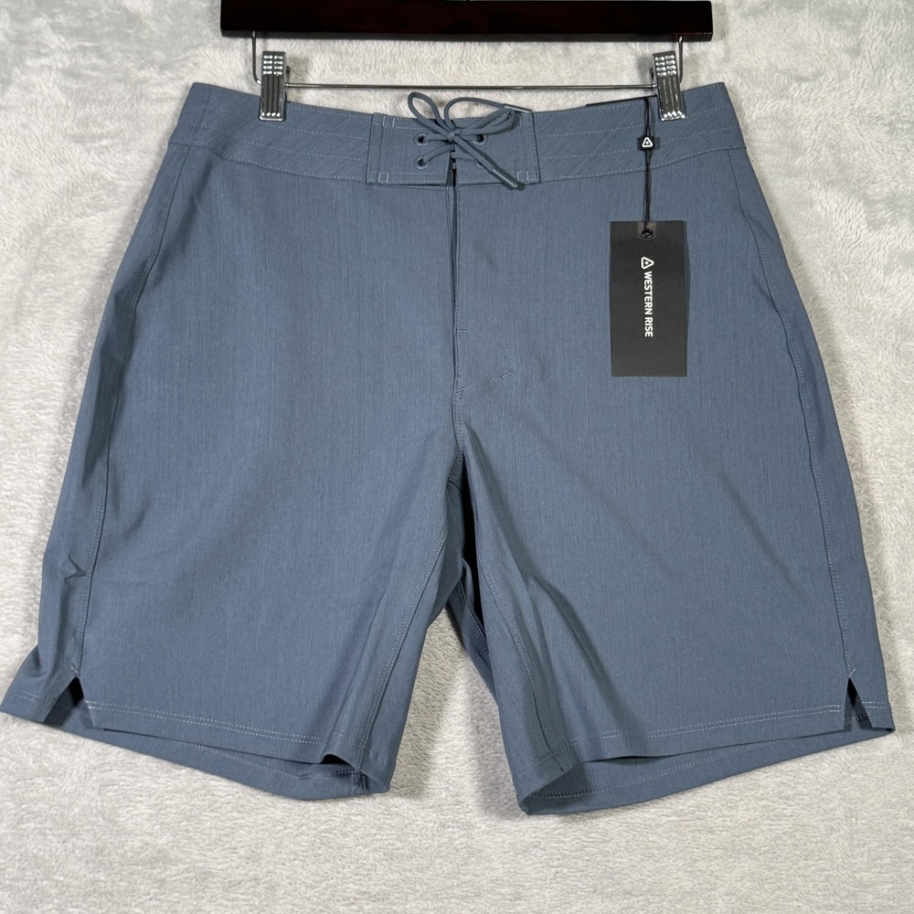 Western Rise Nomad‎ Boardshorts Mens 30 Blue Pacific Water Resistant Swim Trunks
